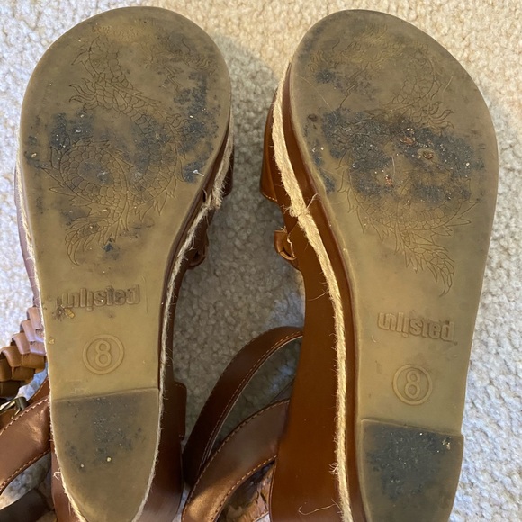 Brown wedges - Picture 6 of 7